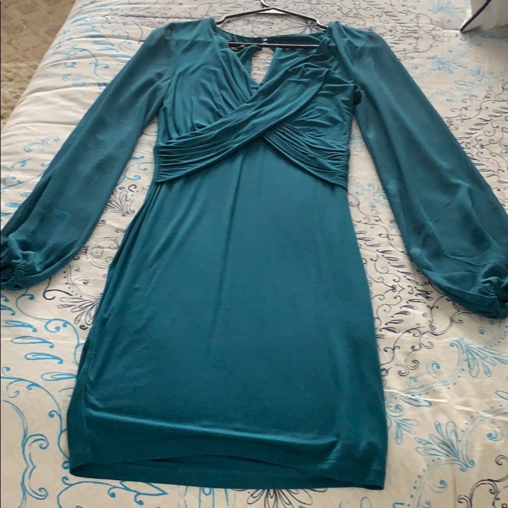Blue bebe dress